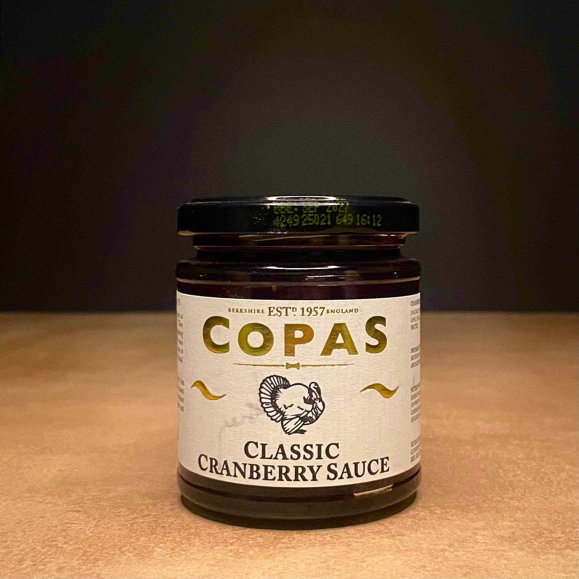 Copas Cranberry Sauce.200g Olives&Oils(O&O)